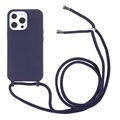 iPhone 13 Pro TPU Cover med Nøglesnor