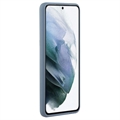 Samsung Galaxy S21 5G TPU Cover med Kortholder - Blå