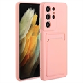 Samsung Galaxy S23 Ultra 5G TPU Cover med Kortholder