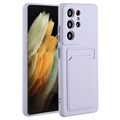Samsung Galaxy S23 Ultra 5G TPU Cover med Kortholder