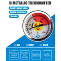 TS-BX63 bimetallisk grilltermometer - 0-250 °C, IP55