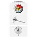 TS-BX63 bimetallisk grilltermometer - 0-250 °C, IP55
