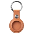 Tactical Beam Apple AirTag 1/2 Cover med Nøglering - Brun