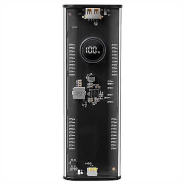 Tactical C4 Explosive Powerbank - USB-C, USB-A - 19200mAh - Sort