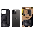 Tactical Camo Troop iPhone 14 Pro Max Hybrid Cover - Sort