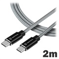 Tactical Fast Rope Ladekabel - USB-C/USB-C - 2m