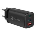 Tactical FlashBang 2.0 65W GaN-oplader - USB-A, 2x USB-C - Sort