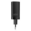 Tactical FlashBang 2.0 65W GaN-oplader - USB-A, 2x USB-C