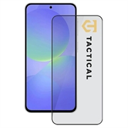 Samsung Galaxy A37 Tactical Glass Shield 5D Skærmbeskyttelse Hærdet Glas - sort kant