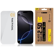 iPhone 16 Pro/17 Tactical Glass Shield 2.5D Hærdet Glas - Klar