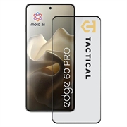 Motorola Edge 60 Pro Tactical Glass Shield 5D Skærmbeskyttelse Hærdet Glas - sort kant