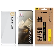 Motorola Edge 60 Pro Tactical Glass Shield 5D Skærmbeskyttelse Hærdet Glas - sort kant