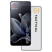 Motorola Edge 70 Tactical Glass Shield 5D Skærmbeskyttelse Hærdet Glas - sort kant