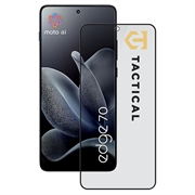 Motorola Edge 70 Tactical Glass Shield Privacy Stealth 5D Skærmbeskyttelse Hærdet Glas - 9H - Sort kant