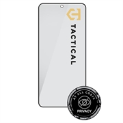 Motorola Edge 70 Tactical Glass Shield Privacy Stealth 5D Skærmbeskyttelse Hærdet Glas - 9H - Sort kant