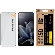 Motorola Edge 70 Tactical Glass Shield Privacy Stealth 5D Skærmbeskyttelse Hærdet Glas - 9H - Sort kant