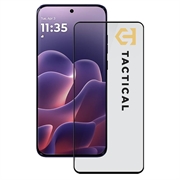 Motorola Edge 70 Fusion/70 Fusion+ Tactical Glass Shield 5D Skærmbeskyttelse Hærdet Glas - sort kant