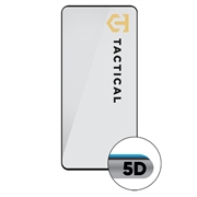 Motorola Edge 70 Fusion Tactical Glass Shield 5D Skærmbeskyttelse Hærdet Glas - sort kant