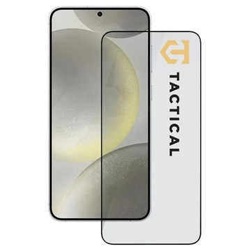 Samsung Galaxy S25+/S24+ Tactical Glass Shield 5D Skærmbeskyttelse Hærdet Glas - sort kant