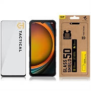 Samsung Galaxy Xcover7 Pro Tactical Glass Shield 5D Skærmbeskyttelse Hærdet Glas - sort kant