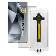 Samsung Galaxy S26 Ultra Tactical Impact Barrier for Rookies Skærmbeskyttelse Hærdet Glas - Sort kant