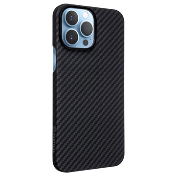 Tactical MagForce iPhone 13 Pro Max Cover - Karbonfiber / Sort