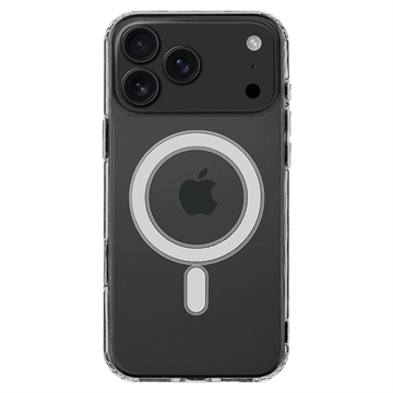 iPhone 17 Pro Max Tactical MagForce Hybrid Cover - Gennemsigtig