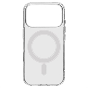 iPhone 17 Pro Tactical MagForce Hybrid Cover - Gennemsigtig