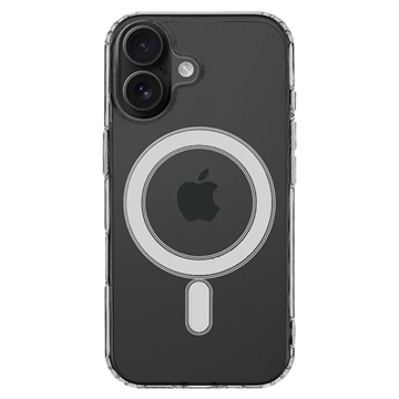 iPhone 17 Tactical MagForce Hybrid Cover - Gennemsigtig