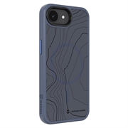 iPhone 16e/17e Tactical MagForce Hyperstealth Sika Hybrid Cover - MagSafe-kompatibel - Dybblå