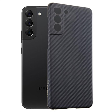 Tactical MagForce Samsung Galaxy S22 5G Cover - Karbonfiber / Sort