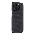 iPhone 15 Pro Tactical MagForce Cover - Karbonfiber / Sort