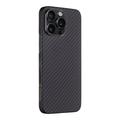 iPhone 15 Pro Max Tactical MagForce Cover - Karbonfiber / Sort