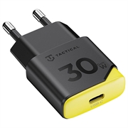 Tactical Minimi 30W GaN USB-C hurtigoplader - sort / gul