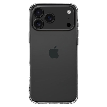iPhone 17 Pro Max Tactical Plyo TPU Cover - Gennemsigtig