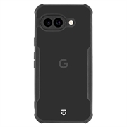 Google Pixel 9a Tactical Quantum Stealth Cover med forstærkede hjørner - klar / sort