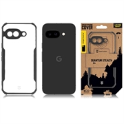 Google Pixel 9a Tactical Quantum Stealth Cover med forstærkede hjørner - klar / sort