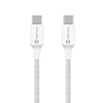 Tactical Stitch Thread USB-C-kabel - 0.3m, 60W - hvid