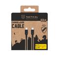 Tactical Stitch Thread USB-C-kabel - 2m, 60W - sort