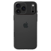 iPhone 17 Pro Max Tactical TPU Cover - Gennemsigtig