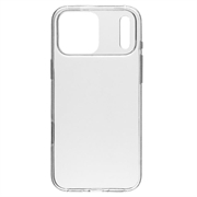 iPhone 17 Pro Max Tactical TPU Cover - Gennemsigtig