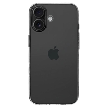 iPhone 17 Tactical TPU Cover - Gennemsigtig