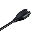 Tactical Garmin Fenix 6 USB Ladekabel - 0.5m - Sort