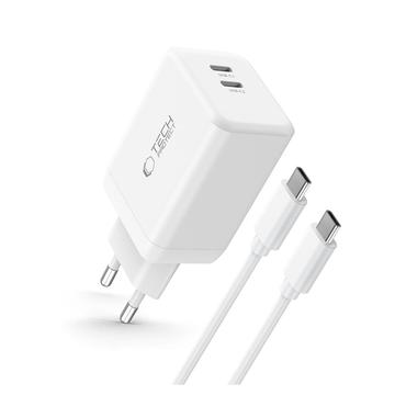 Tech-Protect 45W GAN USB-C-oplader - iPhone 17 Pro Max, Air, iPad Pro 13 2025
