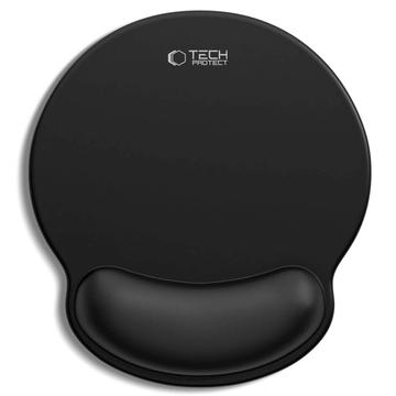Tech-Protect A200 musemåtte med gel-håndledsstøtte - 25x22.5cm - sort