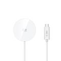 Tech-Protect A50 hurtig MagSafe-oplader 25W/Qi2.2 - hvid