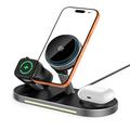 Tech-Protect A51 ArcticBoost 3-i-1 MagSafe-oplader med aktiv køling - 25W Qi 2.2