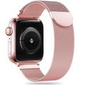 Apple Watch Series 9/8/SE (2022)/7/SE/6/5/4/3/2/1 Tech-Protect Milanese Rem (Open Box - God stand) - Rødguld