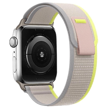 Tech-Protect Apple Watch Ultra 2/Ultra/9/8/SE (2022)/7/SE/6/5/4/3/2/1 Nylonrem - 49mm/45mm/44mm/42mm - Beige