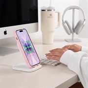 iPhone 17 Tech-Protect BasicMag MagSafe Cover - Mat lyserød